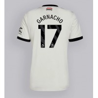 Camiseta Manchester United Alejandro Garnacho #17 Tercera Equipación 2024-25 manga corta